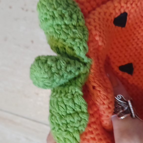 Carter's Pumpkin Knit Beanie - Picture 3 of 6